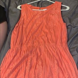 ANOTHER bright pink dress!!